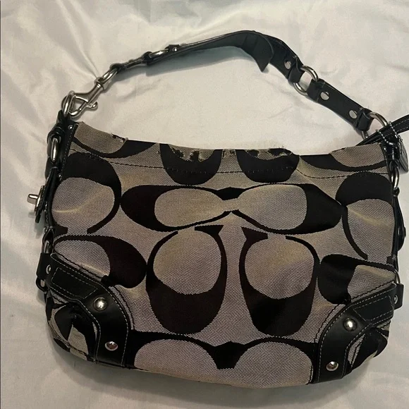 Coach Black Leather Interior Label - Picture 1 of 9